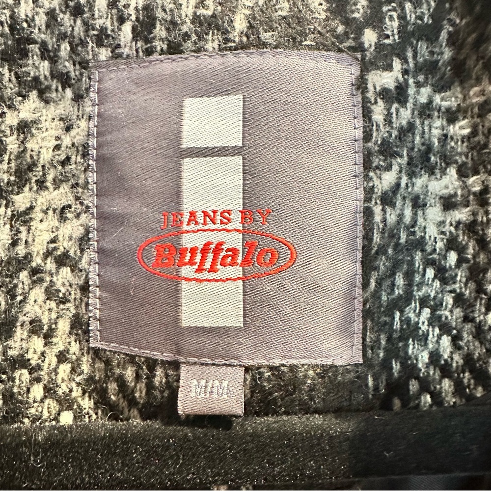 JEANS BY BUFFALO WOOL BLEND COAT (EUC) - Picture 5 of 9